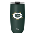 NFL Voyager Tumbler with Clear Flip Lid & Straw