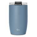 Voyager Tumbler with Clear Flip Lid & Straw